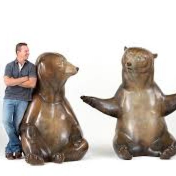 Joshua Tobey Artist Bear T-Shirt Top NWT Large - Picture 7 of 10